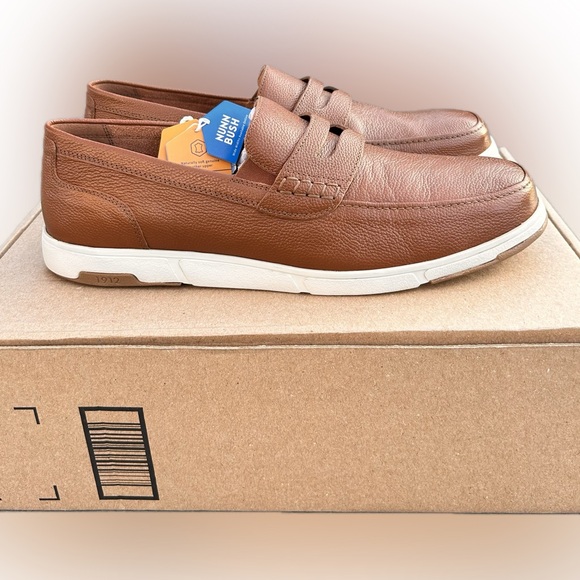 Nunn Bush Cognac Men’s Luca Moc Toe Penny Loafer - 13W main image 5